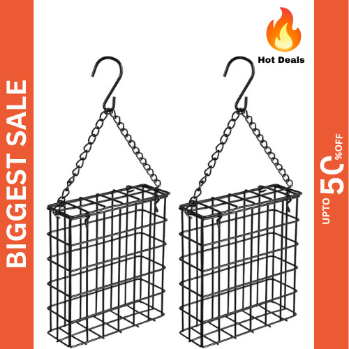 2pcs outdoor suet - 2pcs, cage