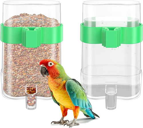 Bird water dispenser cage - water,